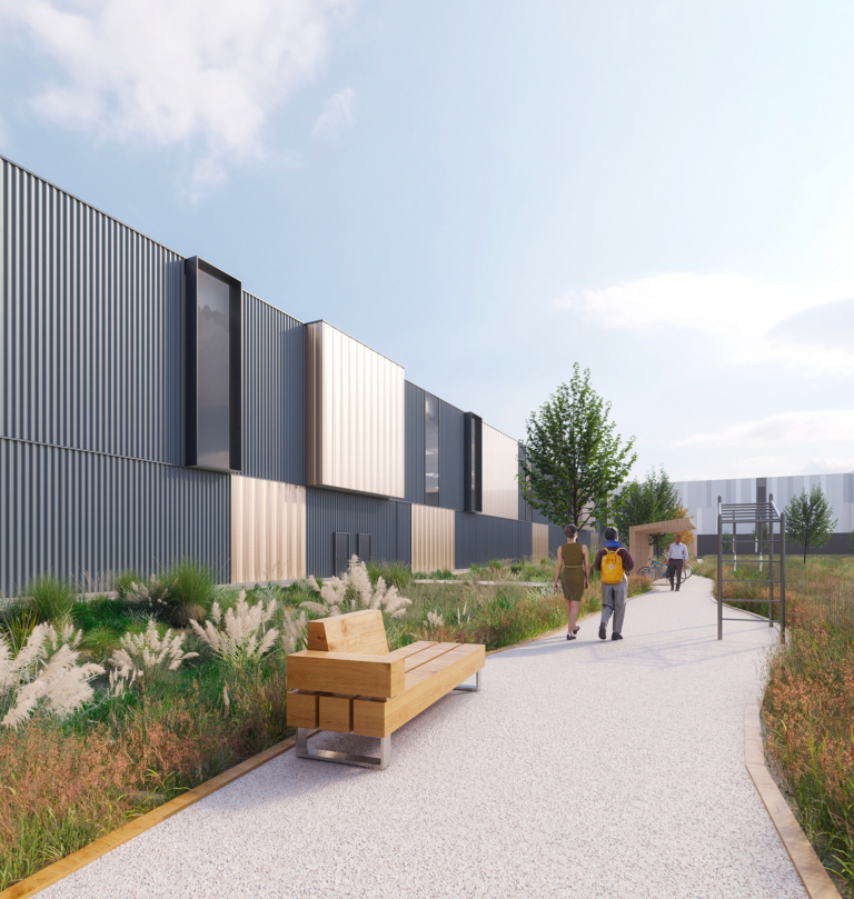 ADP Dugny vue de côté