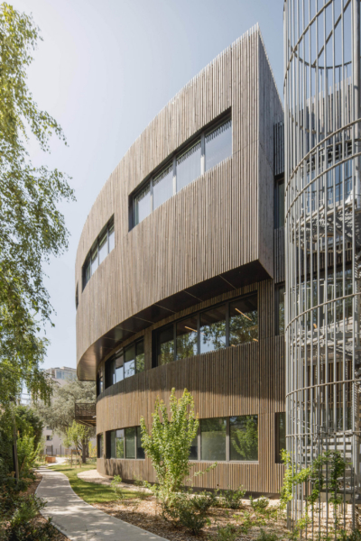 Rénovation de bureaux HQE bâtiment durable à Villeurbanne